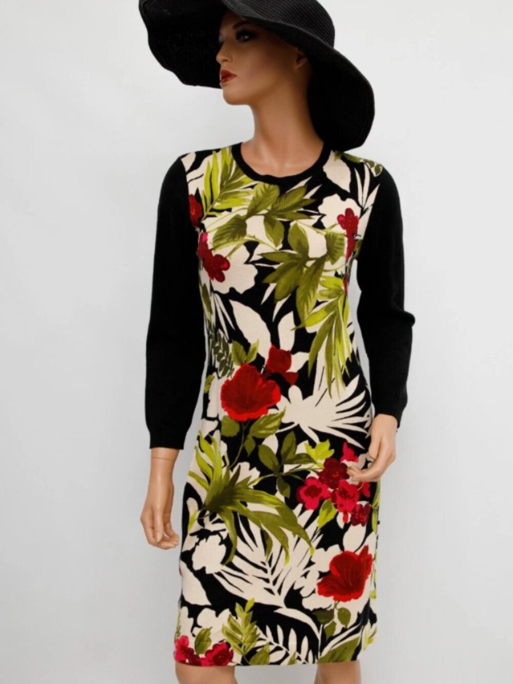NWT Tommy Bahama Festive Colorblock Tropical Dress Medium